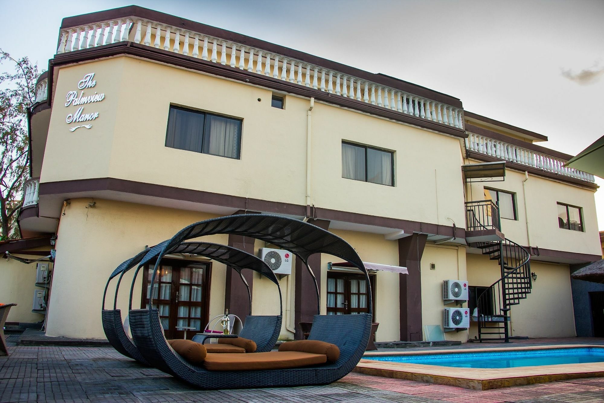 Palm View Manor Hotel Lagos Exterior foto